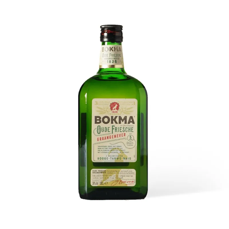 Bokma oude genever vierkant